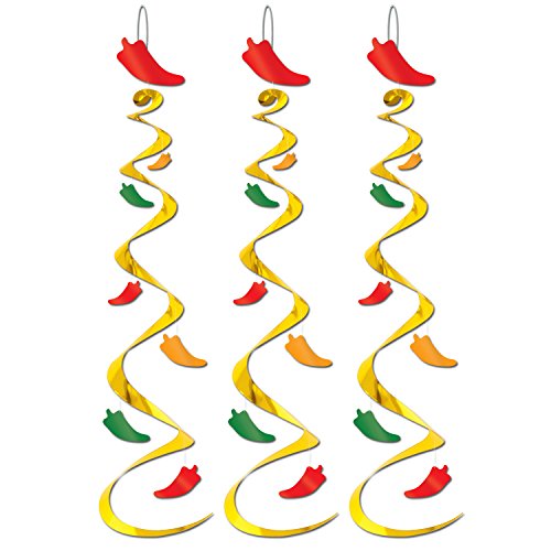 Chili Pepper Whirls (3/Pkg)