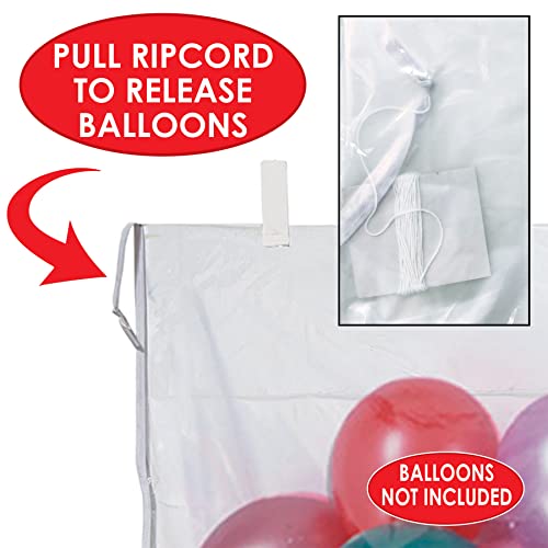 Pkgd Plastic Balloon Bag (bag only) Party Accessory (1 count) (1/Pkg)