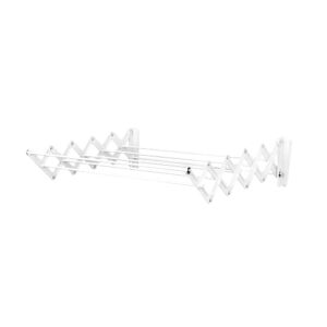 polder wall-mount 24-inch accordion clothes dryer white