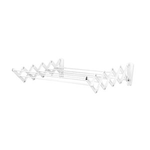 Polder Wall-Mount 24-Inch Accordion Clothes Dryer White