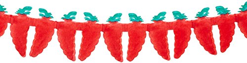 Chili Pepper Garland Party Accessory (1 count) (1/Pkg)