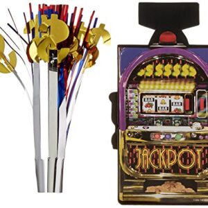 Slot Machine Centerpiece Party Accessory (1 count) (1/Pkg)