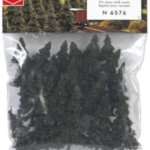 Busch 6576 Pine Tree w/Roots Set 20/N Scale Scenery Kit