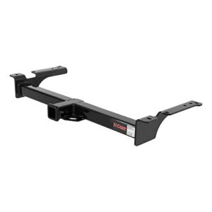 curt 14053 class 4 trailer hitch, 2-inch receiver, exhaust may require modification, fits select ford e-series vans