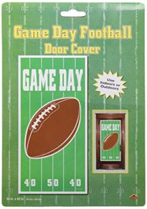 game day football door cover party accessory (1 count) (1/pkg)