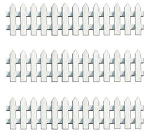 picket fence cutouts party accessory (1 count) (3/pkg)