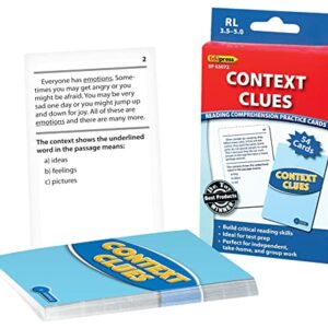 Edupress Context Clues Practice Cards, Levels 3.5-5.0