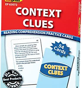 Edupress Context Clues Practice Cards, Levels 3.5-5.0