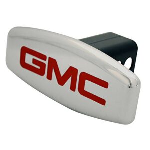 Bully CR-004A Chrome Cast Metal Universal Fit Truck GMC Logo Hitch Cover Fits 2" Hitch Receivers for Trucks from Chevy (Chevrolet), Ford, Toyota, GMC, Dodge RAM, Jeep