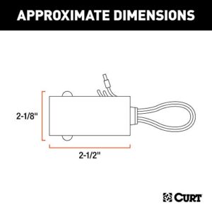 CURT 52025 Trailer Breakaway Battery Charger