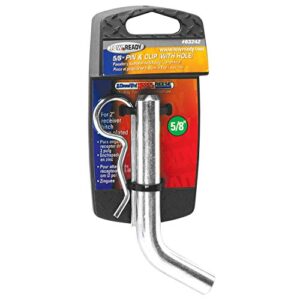 tow ready 63242 5/8″ hole style hitch pin and clip (2″ sq. receivers)