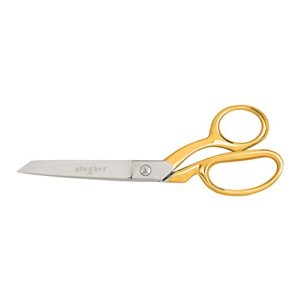 fiskars gingher 8 inch goldhandle knife edge bent trimmers