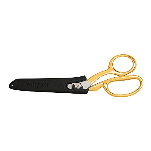 Fiskars Gingher 8 Inch Goldhandle Knife Edge Bent Trimmers