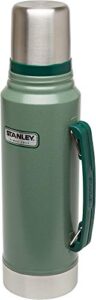stanley classic vacuum insulated wide mouth bottle – bpa-free 18/8 stainless steel thermos for cold & hot beverages – keeps liquid hot or cold for up to 24 hours