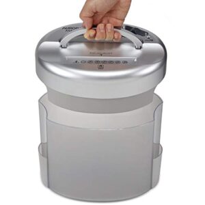 Aurora AS420C Desktop-Style Cross-Cut Paper Shredder, 4-Sheet Crosscut Desktop