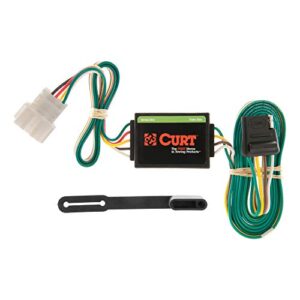 CURT 55106 Vehicle-Side Custom 4-Pin Trailer Wiring Harness, Fits Select Honda CR-V