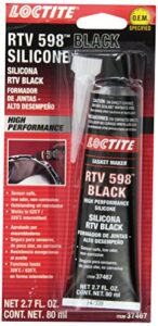 loctite 37467 black rtv 598 high performance silicone. 80 ml.