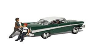 shove it or leave it 1950’s late plymouth car w/figures n scale woodland
