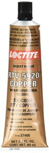 loctite 37466 rtv silicone 5920 high performance copper. 80ml.