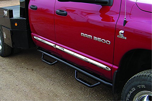 N-Fab Nerf Steps | Textured Black, Cab Length | T0480CC-TX | Fits 2004-2006 Toyota Tundra Double Cab All Beds, SRW Gas