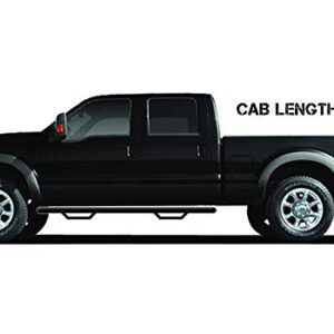 N-Fab Nerf Steps | Textured Black, Cab Length | T0480CC-TX | Fits 2004-2006 Toyota Tundra Double Cab All Beds, SRW Gas