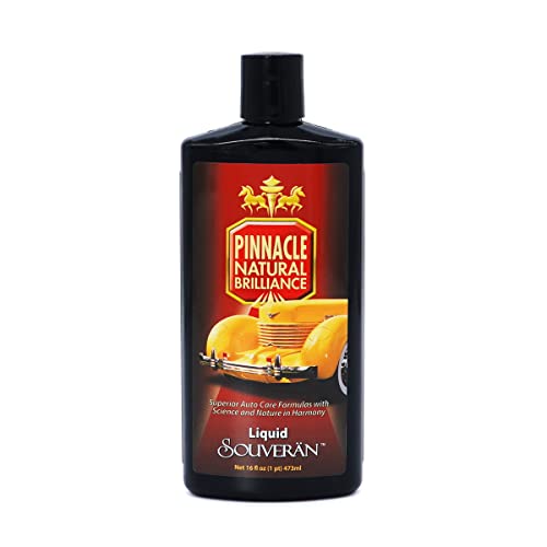 Pinnacle Natural Brilliance PIN-315 Liquid Souveran Car Wax, 16 fl. oz.