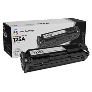 ld remanufactured toner cartridge replacement for hp 125a cb540a (black)