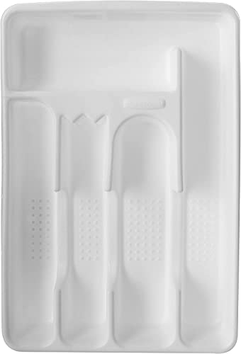 Rubbermaid Cutlery Tray, Small, White