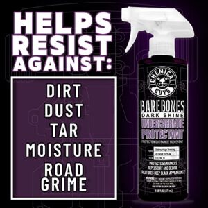 Chemical Guys TVD_104_16 Bare Bones Premium Dark Shine Spray for Undercarriage, Tires and Trim, Safe for Cars, Trucks, Motorcycles, RVs & More, 16 fl oz