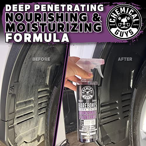 Chemical Guys TVD_104_16 Bare Bones Premium Dark Shine Spray for Undercarriage, Tires and Trim, Safe for Cars, Trucks, Motorcycles, RVs & More, 16 fl oz