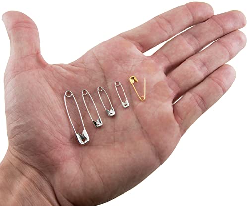 SINGER 00221 Assorted Safety Pins, Multisize, 90-Count