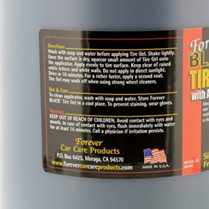 128oz. Forever Black Tire Gel Dye