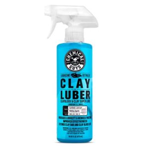 chemical guys wac_cly_100_16 clay luber synthetic lubricant with wetting agents for clayblock and car detailing clay (works on cars, trucks, suvs, jeeps & more), 16 fl oz