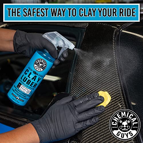 Chemical Guys WAC_CLY_100_16 Clay Luber Synthetic Lubricant with Wetting Agents for Clayblock and Car Detailing Clay (Works on Cars, Trucks, SUVs, Jeeps & More), 16 fl oz