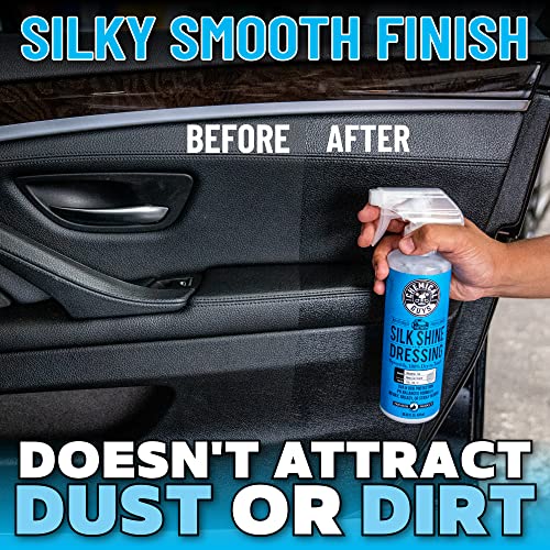 Chemical Guys TVD_109_16 Silk Shine Spray-able Dry-To-The-Touch Dressing and Protectant for Tires, Trim, Vinyl, Plastic and More, Safe for Cars, Trucks, Motorcycles, RVs & More, 16 fl oz