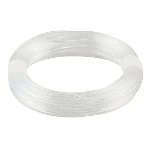 OOK 15 ft. Invisible Hanging Wire, 50 lbs. Capacity, Self Tying Wires, Ideal for Picture Hanging and Planters