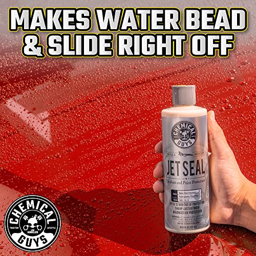 Chemical Guys WAC_118_16 JetSeal Anti-Corrosion Sealant and Paint Protectant, Safe for Cars, Trucks, SUVs, Motorcycles, RVs & More, (16 fl oz), White