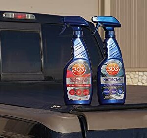 303 Convertible Vinyl Top Cleaning and Care Kit - Cleans And Protects Vinyl Tops - Includes 303 Tonneau Cover And Convertible Top Cleaner 16 fl. oz. + 303 Automotive Protectant 16 fl. oz., (30510)