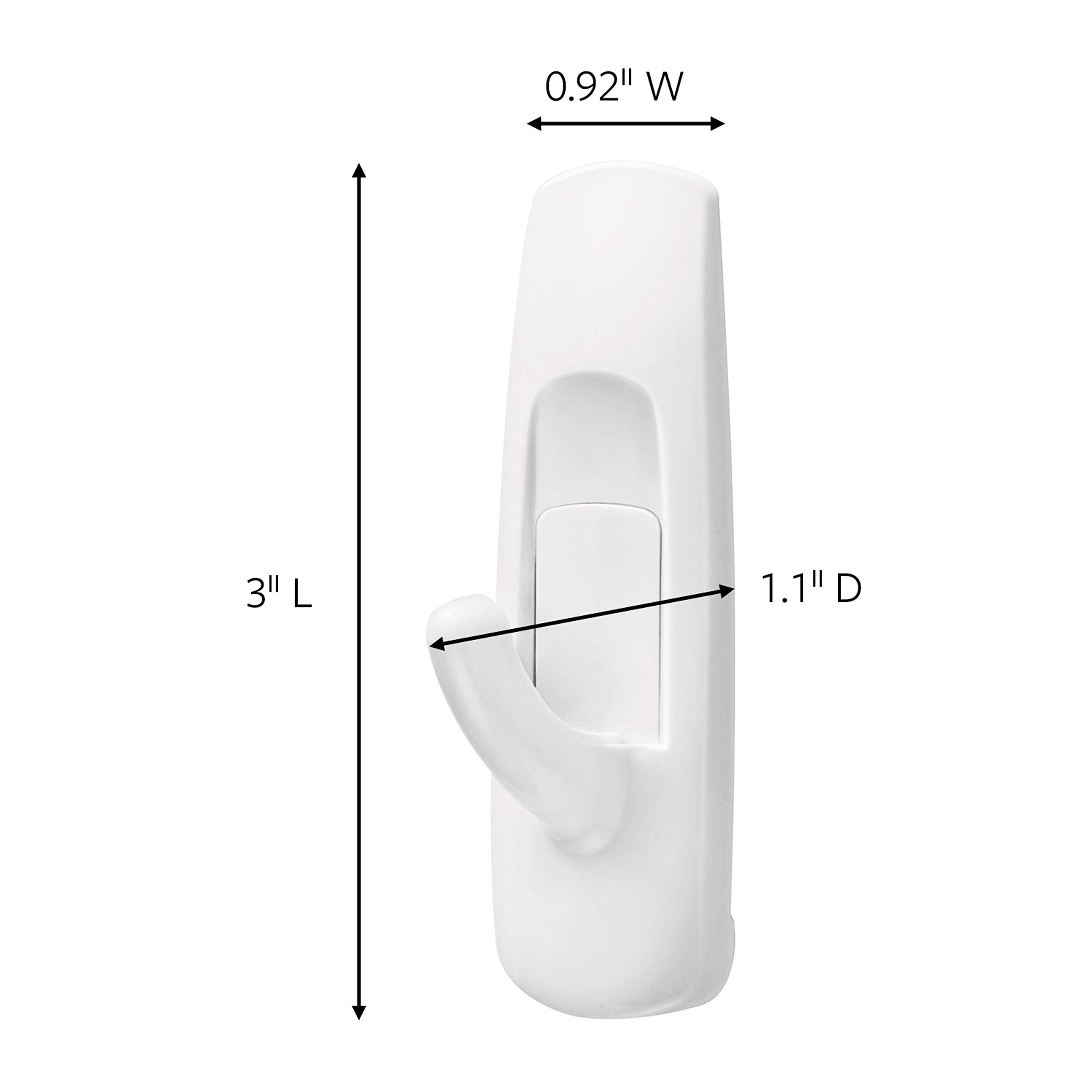 Command 17001-VP-6PK Value Pack Medium Utility Hooks, 6, Diopter 1.5, 6 Count