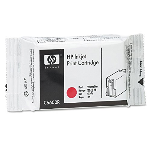 HP Red Reduced Height Original Ink Cartridge (C6602R)