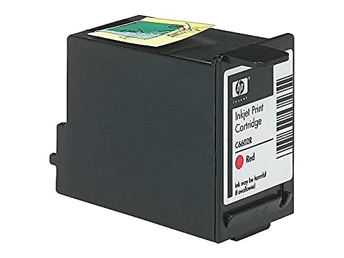 HP Red Reduced Height Original Ink Cartridge (C6602R)