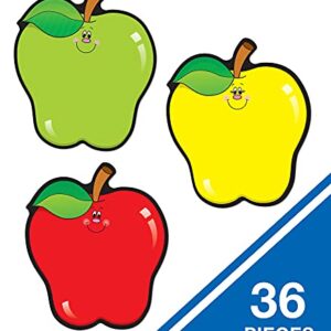 Carson Dellosa Fall Apples Cutouts, 36 Apple Cutouts for Bulletin Board and Classroom Décor, Seasonal Classroom Cut-outs, Fall Cutouts for Classroom Bulletin Board Decorations and Fall Décor