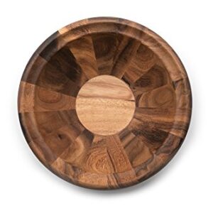 Ironwood Gourmet Large Salinas Standard Salad Bowl, Acacia Wood