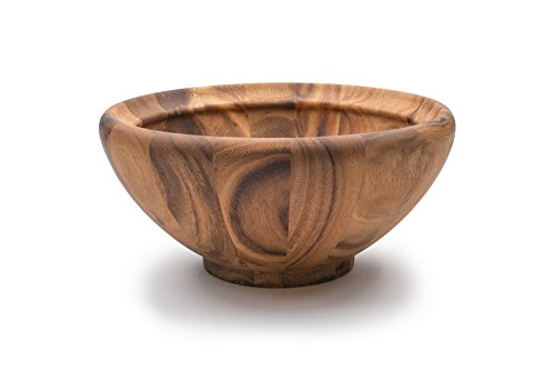 Ironwood Gourmet Large Salinas Standard Salad Bowl, Acacia Wood