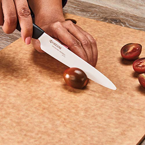 Kyocera Revolution Ceramic Kitchen Knife, 5-inch, White