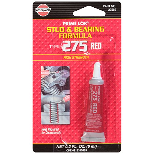 Versachem 27569 Red Thread Locker - 6 ml