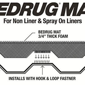 BedRug Bed Mat BMQ04SCS fits 04-14 F-150 5'6" BED , Black