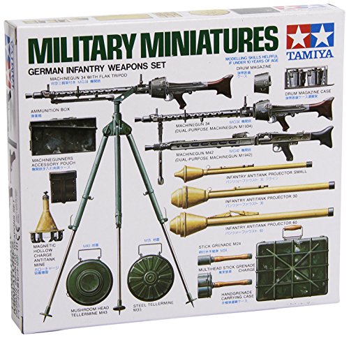 Tamiya Models German Infantry Weapons Set