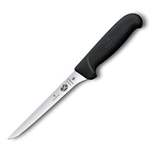 Victorinox Fibrox Pro 6-inch Boning Knife with Flexible Blade, Black