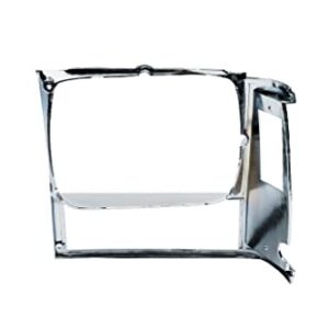 Omix | 12419.12 | Headlight Bezel, Right, Chrome | OE Reference: 55002244 | Fits 1984-1990 Jeep Cherokee XJ/MJ